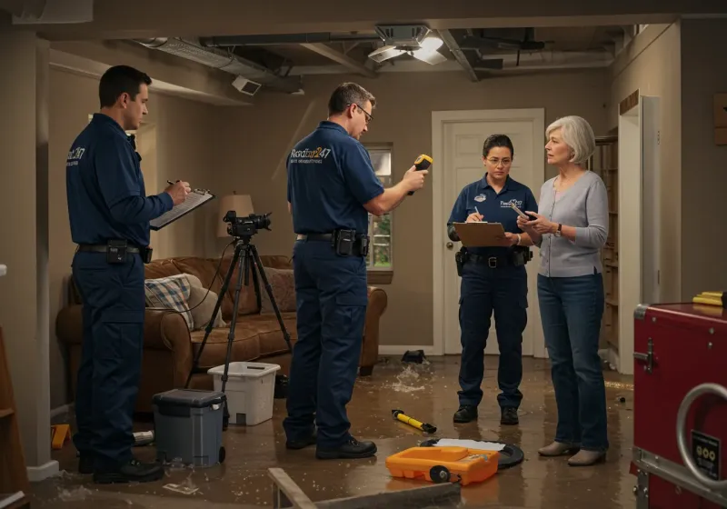 Water Damage Assessment and Insurance Documentation process in Bellevue, PA