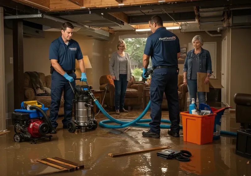 Basement Water Extraction and Removal Techniques process in Bellevue, PA